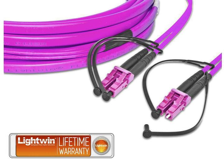 Produktbild Lightwin LWL Duplex Patchkabel (CAT6, 1 m)