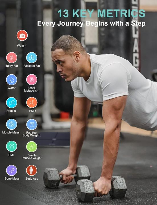 Image du produit Healthkeep Analyseur de composition corporelle (180 kg)