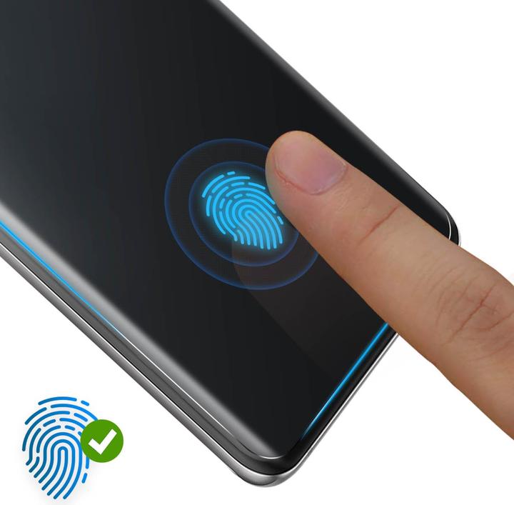 Produktbild Avizar Glas mit Flüssigkleber und UV-Licht (1 Stück, Samsung Galaxy S20)