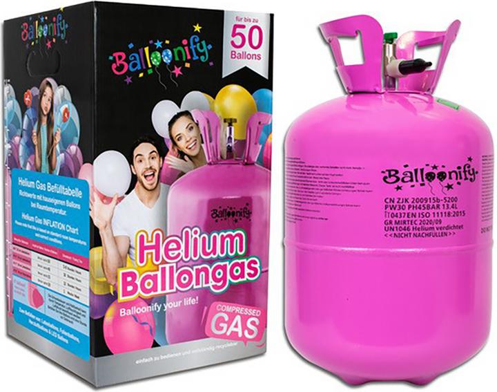 Magni Heliumeinwegflasche (ca. 50 Ballons)