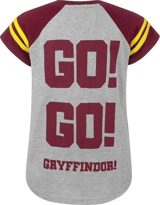 Actual product image Official Girls Gryffindor Quidditch Team Captain Tshirt (140)
