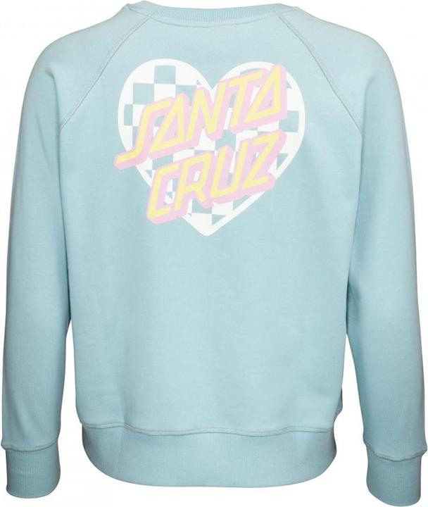 Actual product image Santa Cruz Heart Dot Check Crew (8)
