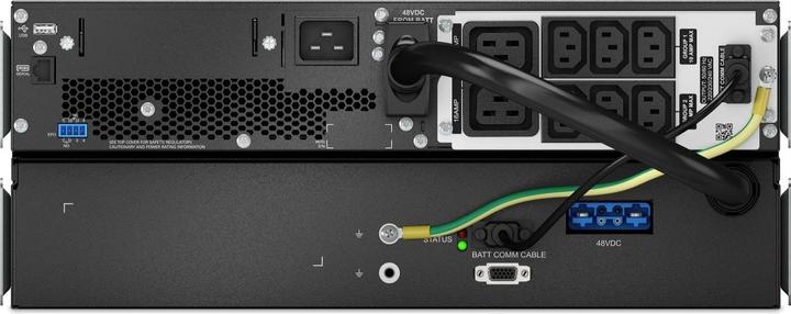 Image du produit APC SRTL3000RM4UXLI, Doppia conversione (online), 3 kVA, 2700 W, Sinusoidale, 230 V, 40/70 Hz (2700 VA, 3 W, Double convertisseur en ligne Onduleur)