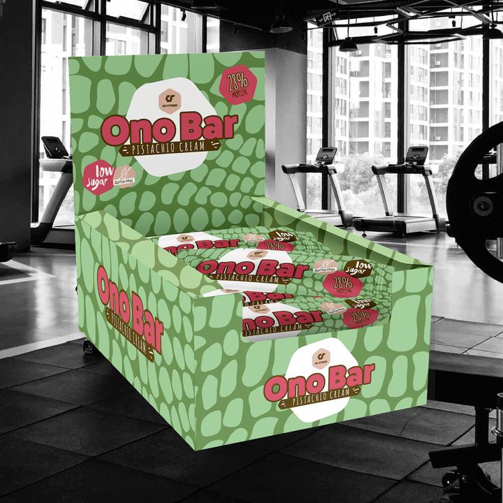 Image du produit Go Fitness ONO Bar Box (Pistaches, 12 pcs, 480 g)