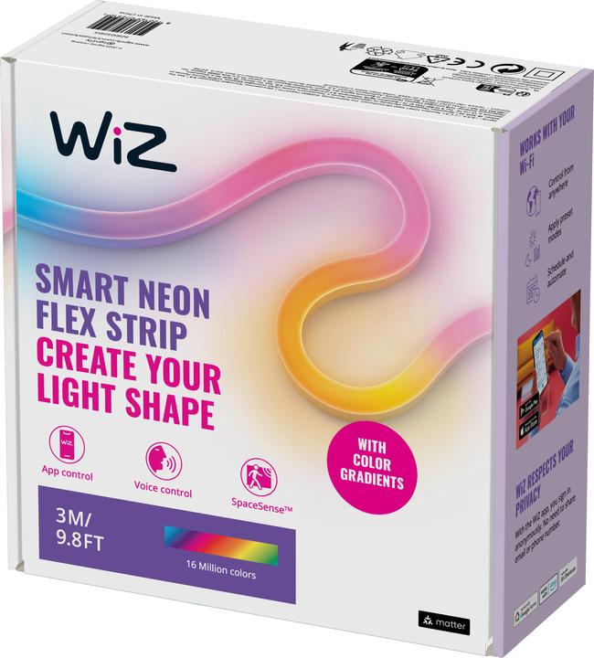 Actual product image WiZ Tunable White Color Flex Strip (RGB, 300 cm, Indoor)