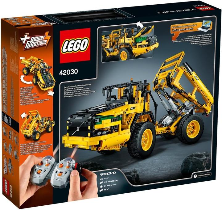 Immagine prodotto LEGO Pala gommata Volvo L350F (42030, LEGO Technic)