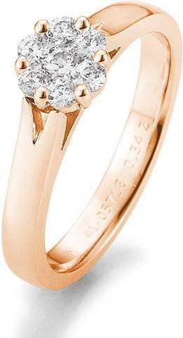 Produktbild Breuning Verlobungsring Flower (53, 585/14 K Gold)
