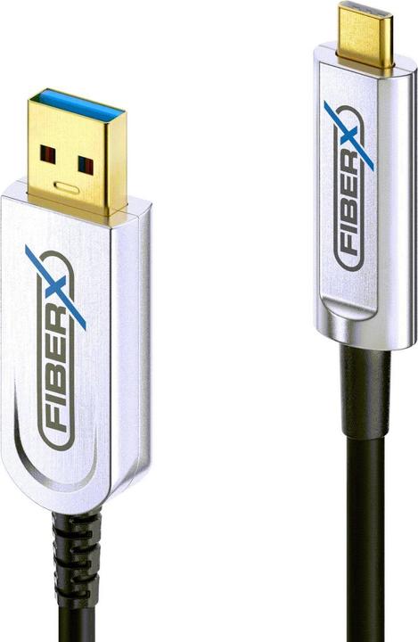 Actual product image Purelink FiberX Series - USB 3.1 fibre optic cable - USB-A USB-C - 25m (25 m, USB 3.2 Gen 1, USB 3.2 Gen 2)