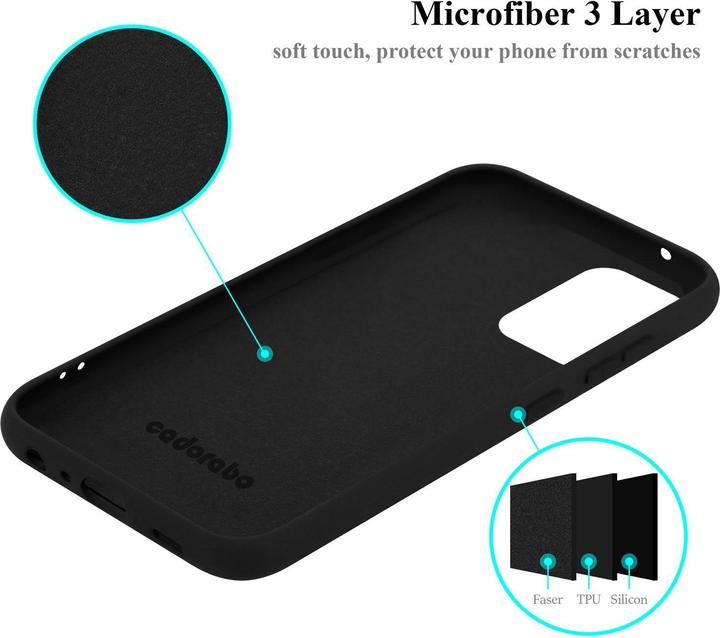 Actual product image Cadorabo TPU Liquid Silicone Case Cover (Samsung Galaxy A72, Samsung Galaxy A72 5G)