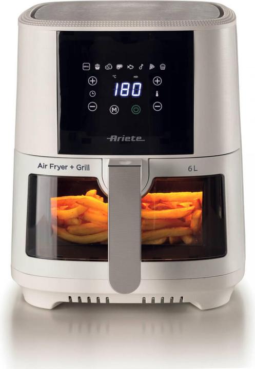 Immagine prodotto Ariete 4626 Airy Fryer 6L, Friggitrice ad aria, 1300 W, Capacità 6L, Capacità di cottura 2,5kg, 8 pr