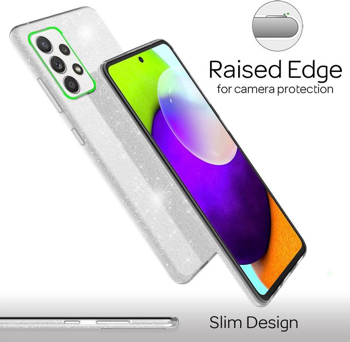 Immagine prodotto Nalia Custodia per cellulare Glitter (Samsung Galaxy A52)