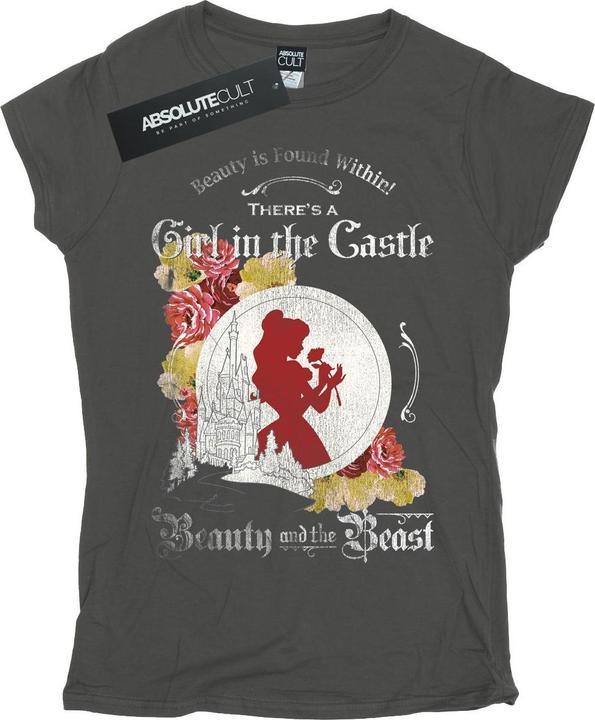 Disney Beauty And The Beast Girl in The Castle TShirt
