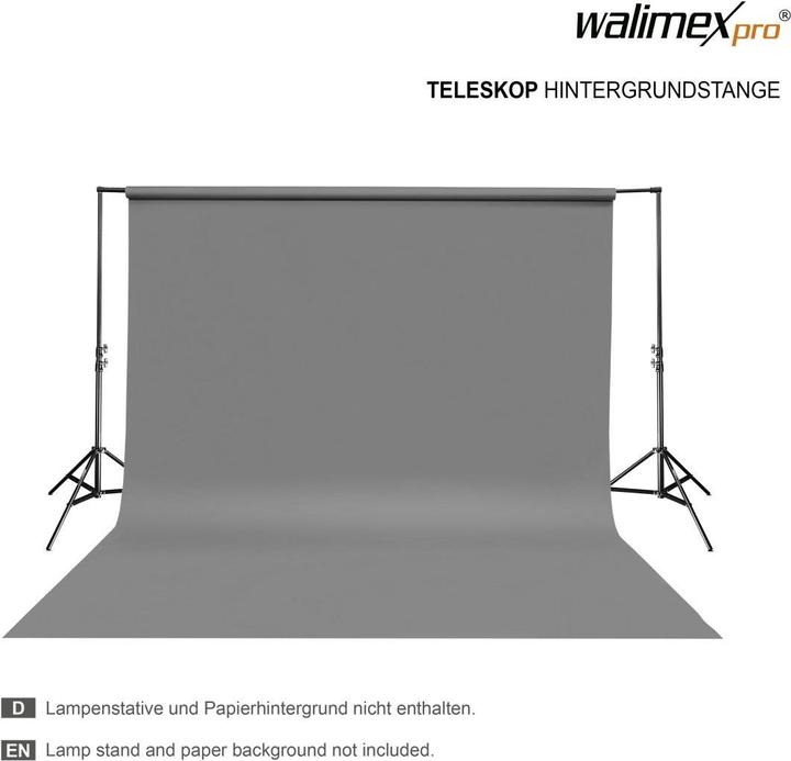 Actual product image Walimex Telescope background rod (3 cm, 307 cm)