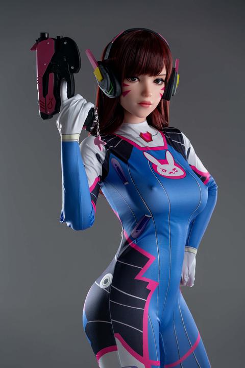 Immagine prodotto Game Lady Bambola completa in silicone D.Va 167 cm - Overwatch