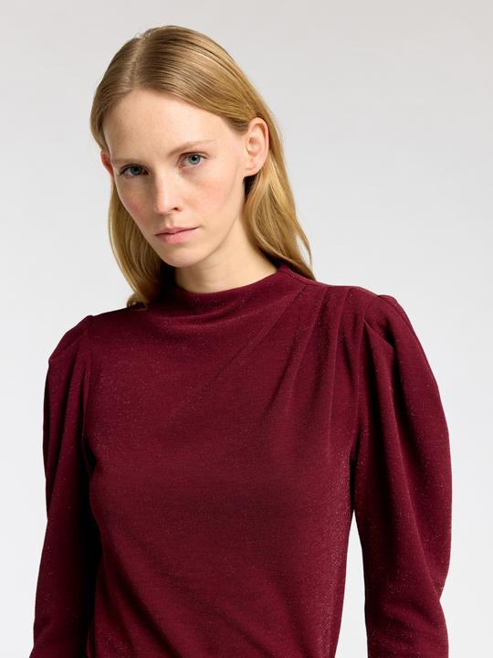 Image du produit Selected Femme Haut drapé à manches longues (XL)