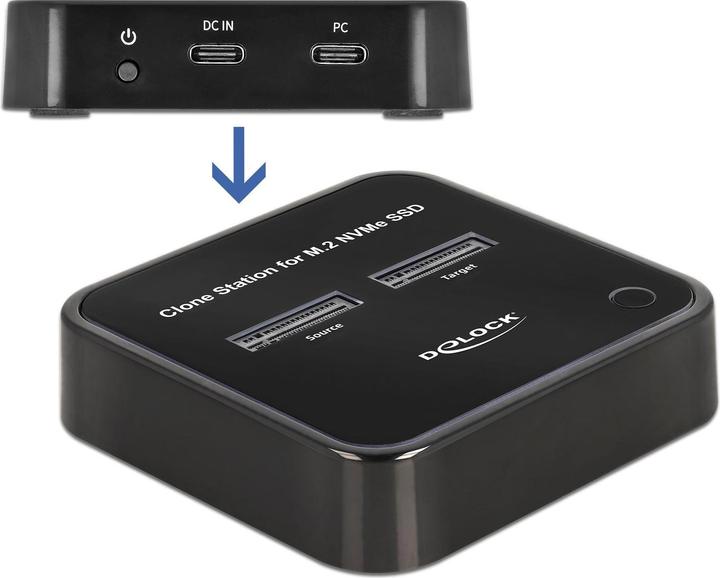 Actual product image Delock Docking- und Klonstation