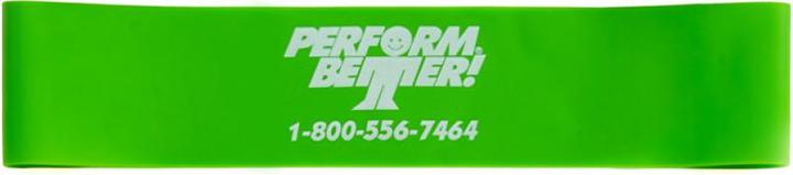 Image du produit Perform Better Performbetter Minibands Vert (moyen) Lot de 10 (Moyen)
