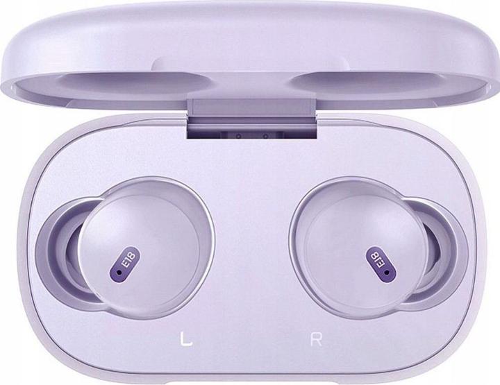 Actual product image Baseus Bowie E18 wireless TWS ENC IPX4 headphones - purple (25 h, Wireless)