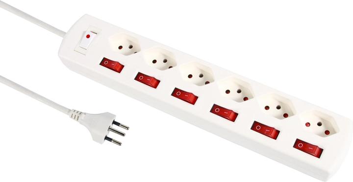 Immagine prodotto Schönenberger PRINCIPIO+ MultiSwitch (6 x, Tipo 13, 2 m)