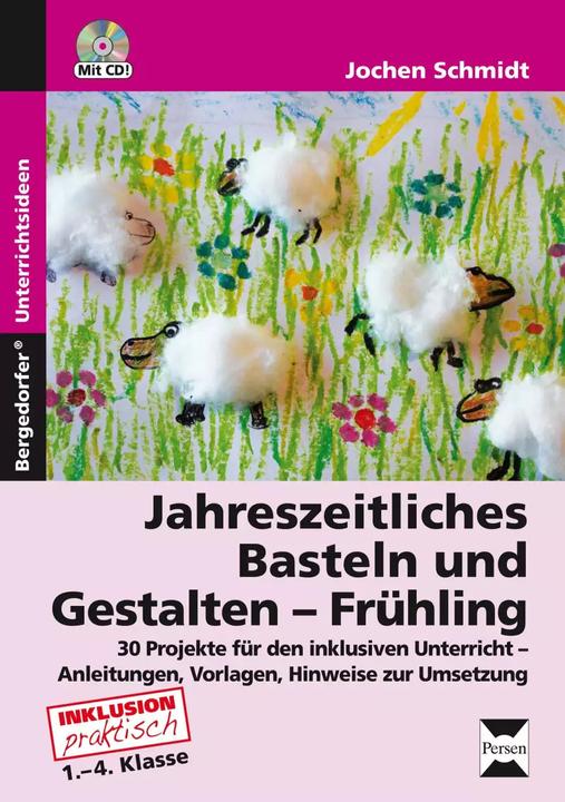 Image du produit Jahreszeitliches Basteln und Gestalten - Frühling (Allemand, Jochen Schmidt, 2022)