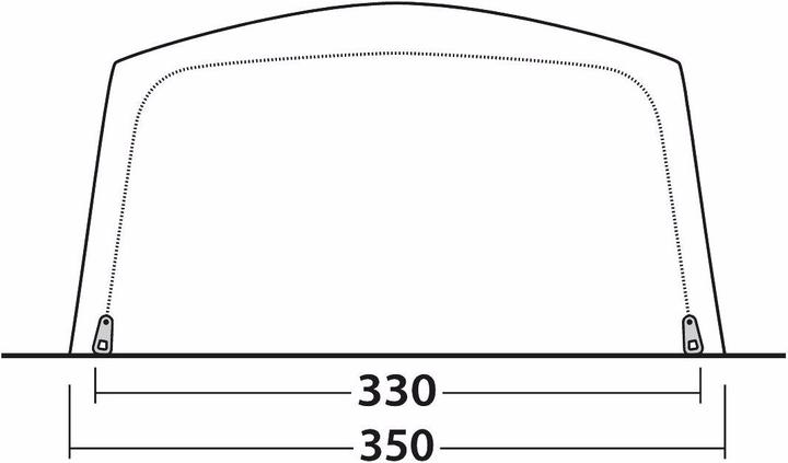 Image du produit Outwell Rockland 5P (Tente tunnel, 34.60 kg, 5 personnes)