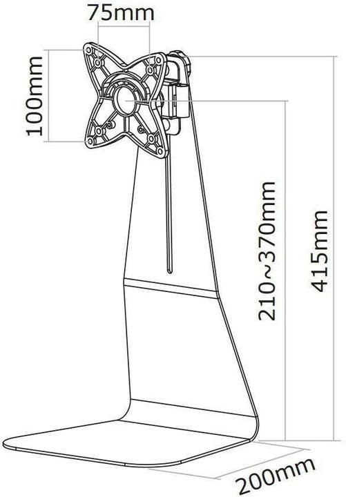 Produktbild Neomounts Fpma-D800 (Tisch, 27")