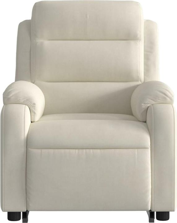 Actual product image VidaXL Massage chair with stand-up aid electric velvet