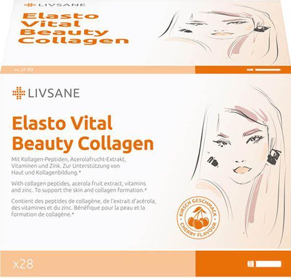 Image du produit Livsane elasto vital beauty collagen liq (28 pièce(s), Ampoules, 1167 g)