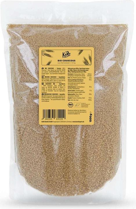KoRo Organic wholemeal couscous (1500 g)
