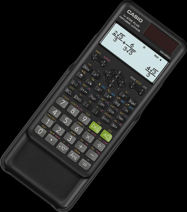 Image du produit Casio FX-87DE Plus 2e édition (Cellules solaires, Piles)