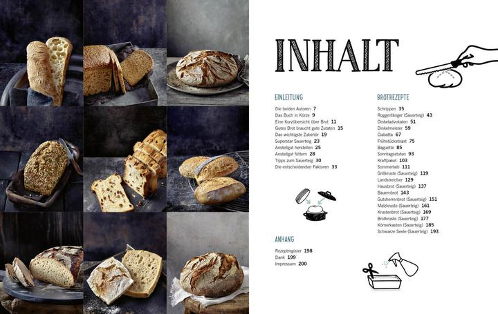 Image du produit Die besten Brotrezepte für jeden Tag (Allemand, Sandra Weihe, L'élève d'Hubertus, Lutz Geissler, 2019)