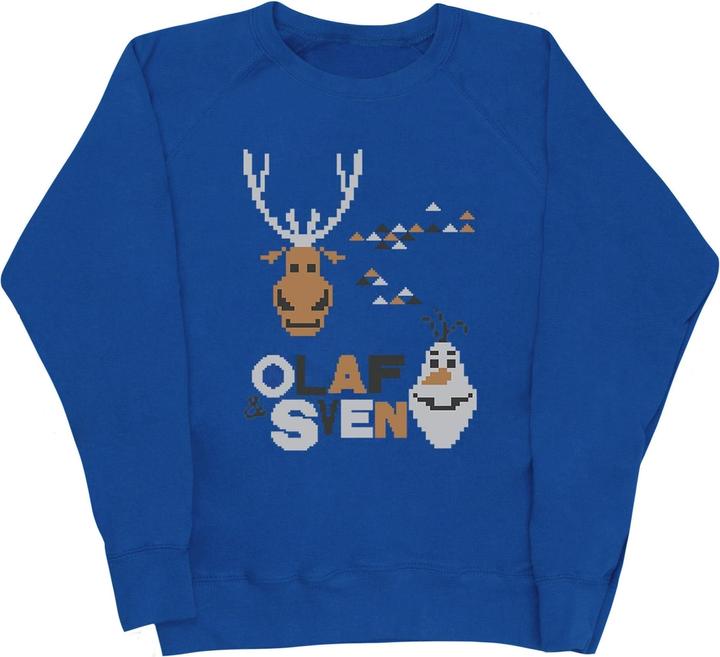 Disney Frozen Christmas Olaf And Sven Sweatshirt