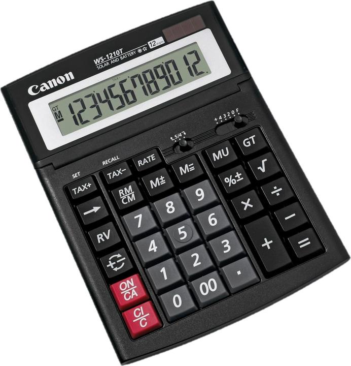 Canon Ws-1210t (Solarzellen, Batterien)