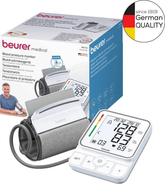 Produktbild Beurer BM 51 (Blutdruckmessgerät Oberarm)