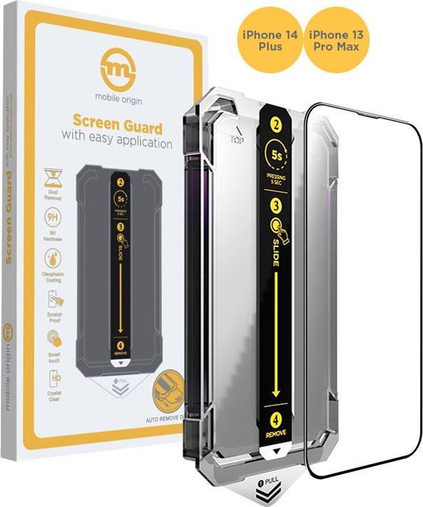 Actual product image Mobile Origin Screen Guard with easy application (1 Piece, Apple iPhone 14 Plus)