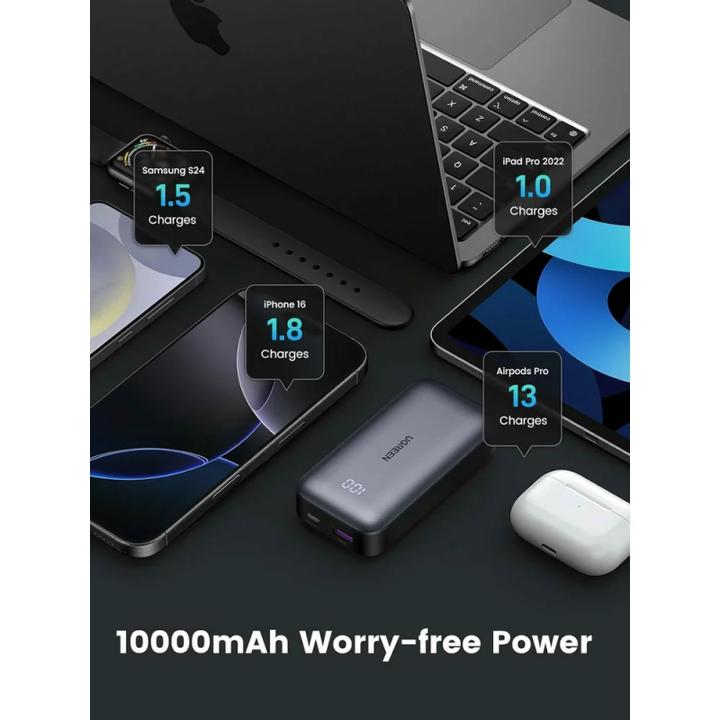 Produktbild Ugreen Mini Powerbank (10000 mAh, 30 W, 36 Wh)