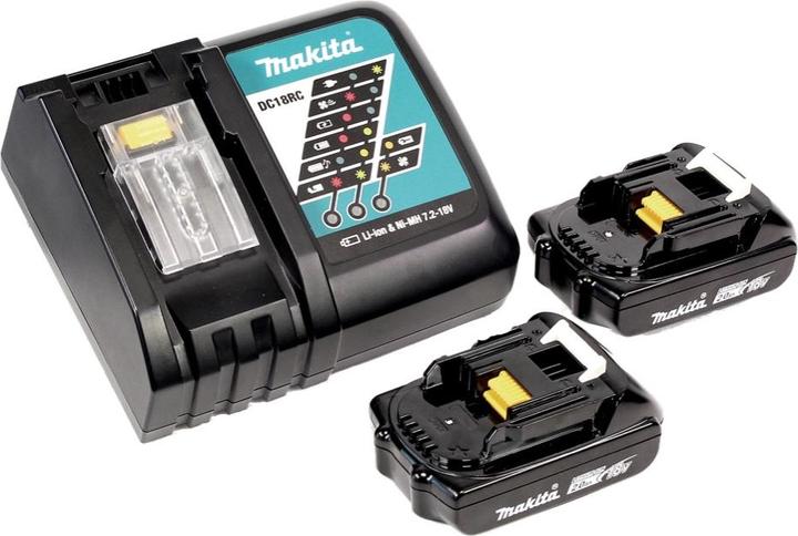 Produktbild Makita DHR 171 RAJ Akku Bohrhammer 18 V 1,20 J SDS Plus Brushless + 2x Akku 2,0 Ah + Ladegerät + (Akkubetrieb)