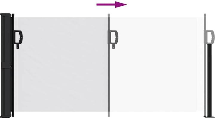 Actual product image VidaXL Extendable side awning (1 m)