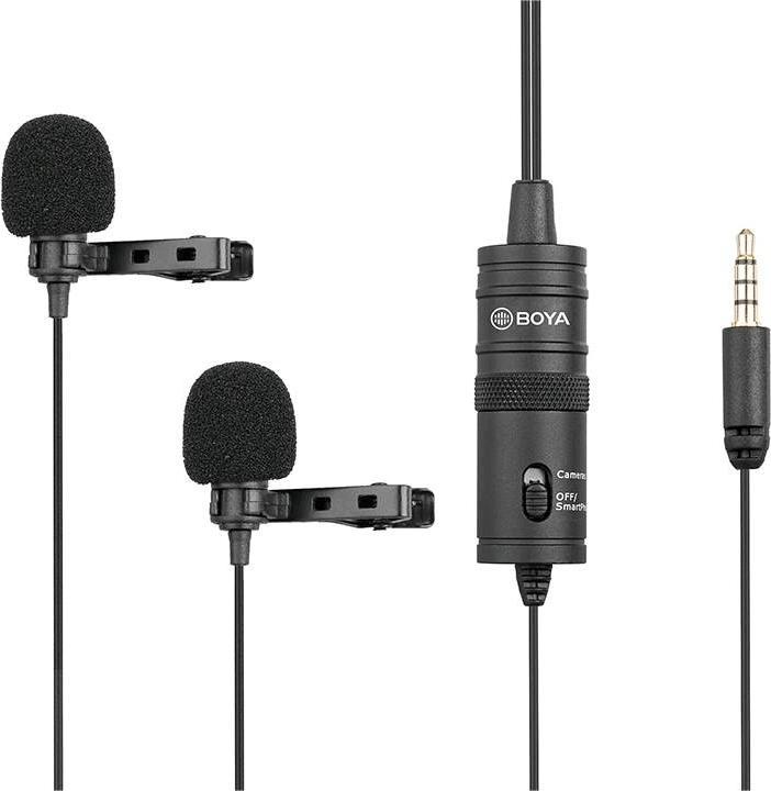 Image du produit Boya BY-M1DM Dual Lavalier