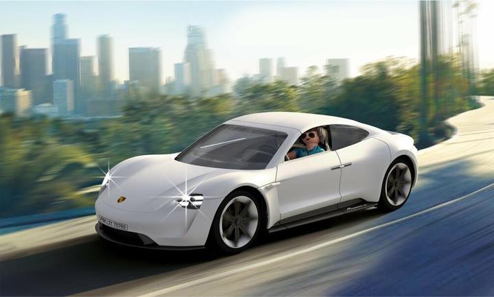 Produktbild Playmobil Porsche Mission E (70765, Playmobil Porsche)