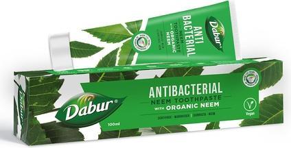 Produktbild Dabur Antibakterielle Neem-Zahnpasta 100ml Natürliche Zahnpflege mit Neem-Extrakten für frischen Atem und (100 ml)