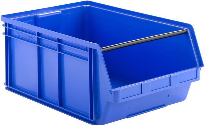 Actual product image Schäfer Shop Open fronted storage box with support bar SSI Schäfer LF 14/7, polypropylene, L 715 x W 470 x H 300
