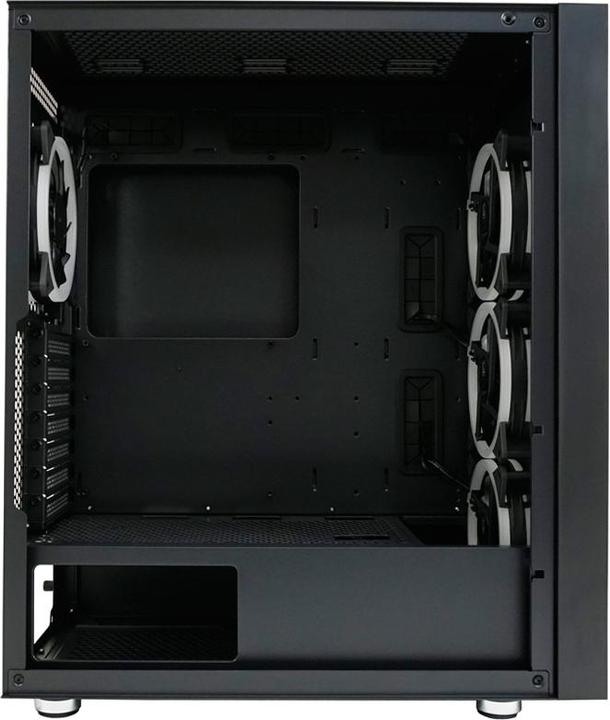 Image du produit LC-Power Gehuse Gaming 802B-ON Black Wandererd X RGB black retail (ATX, mATX, Mini-ITX)