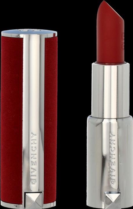 Image du produit Givenchy Le Rouge Rouge à lèvres Deep Velvet (#37 Rouge Graine, 24h Hour Wear Glide Exceptionnel, Étui en velours)