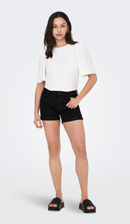 Actual product image JdY JDYMOON Mittlere Taille Normal geschnitten Jeans-Shorts Jeans-Shorts (M)