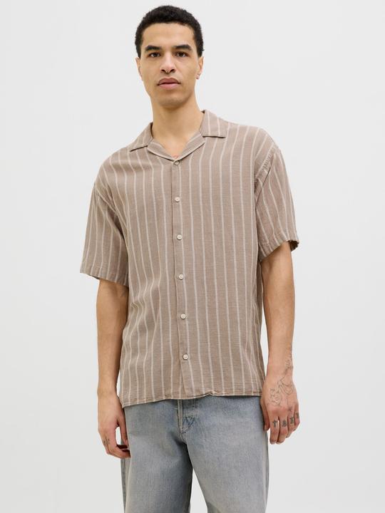 Image du produit Jack & Jones Jjeenzo Stripe Resort Shirt Ss Sn (XS)