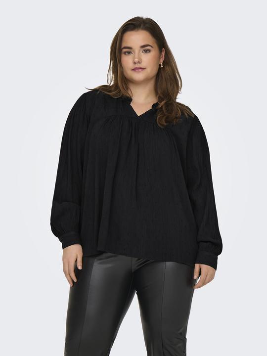 Image du produit Only Coupe normale Col en V Manches avec bouton Top Top (50)