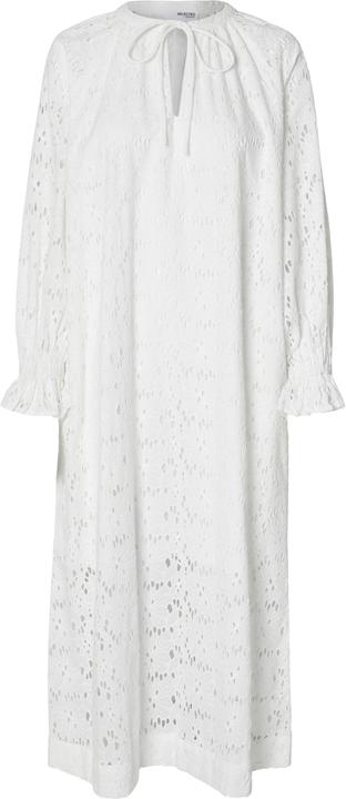 Selected Femme Broderie Anglaise Midikleid