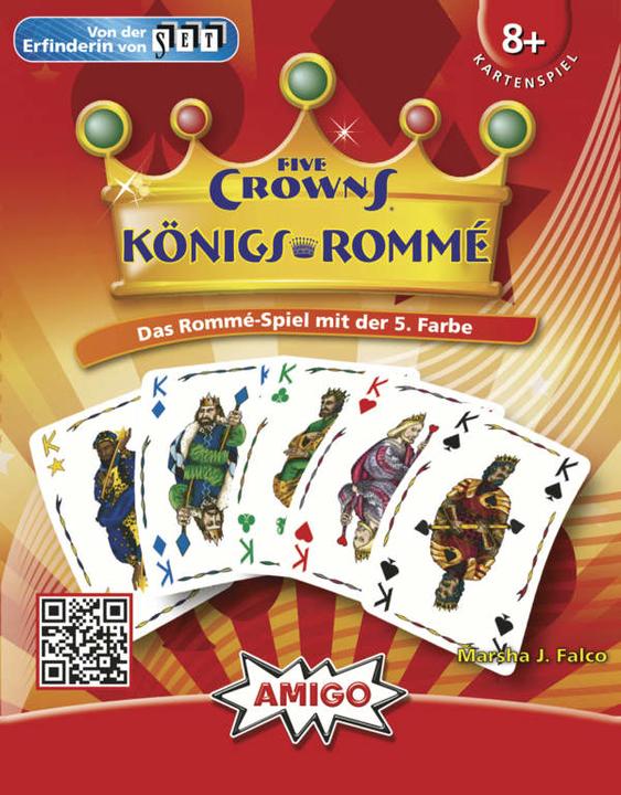 Produktbild Amigo Königs-Rommé Five Crowns (Deutsch)