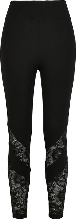 Urban Classics Ladies Highwaist Lace Inset Leggings